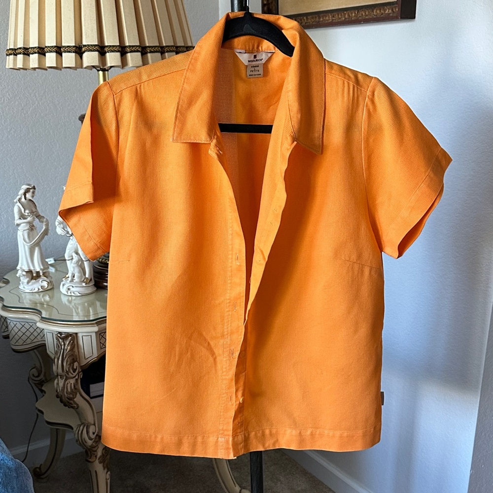 Woolrich Vibrant Orange Woman’s Shirt